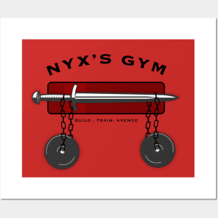 Ny's Gym Logo Posters and Art